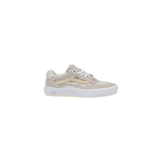 Vans Beige Suede Leather Athletic Sneakers