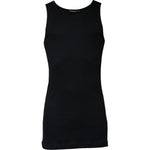Dolce & Gabbana Black Cotton Sleeveless Round Neck Tank T-shirt TSH87445-50