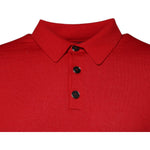 Dolce & Gabbana Red Cashmere Collared Pullover Sweater
