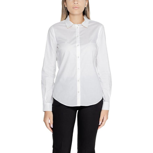 Alviero Martini Prima Classe White Cotton Shirt AL-14625100008-IT50 | XXL