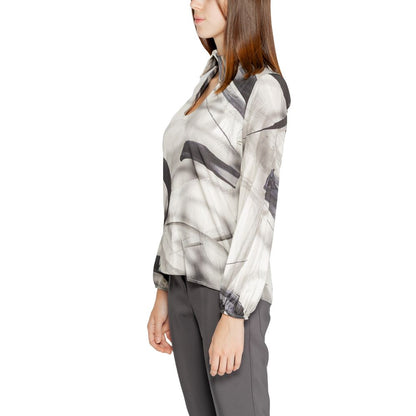 Rinascimento Gray Viscose Blouse