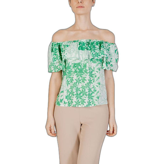 Desigual Green Viscose Shirt