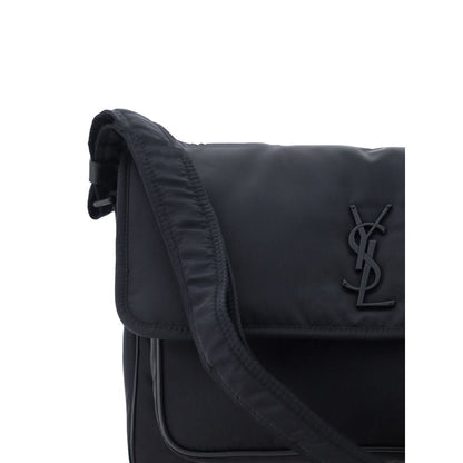 Saint Laurent Black Polyamide Shoulder Bag
