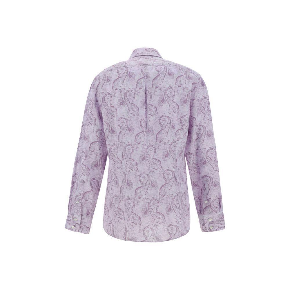 Brunello Cucinelli Paisley design Shirt BR-MM6881718C002-XXL