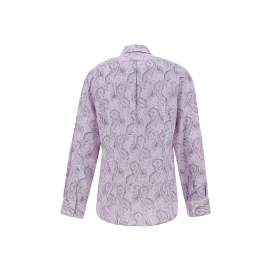 Brunello Cucinelli Paisley design Shirt BR-MM6881718C002-XXL