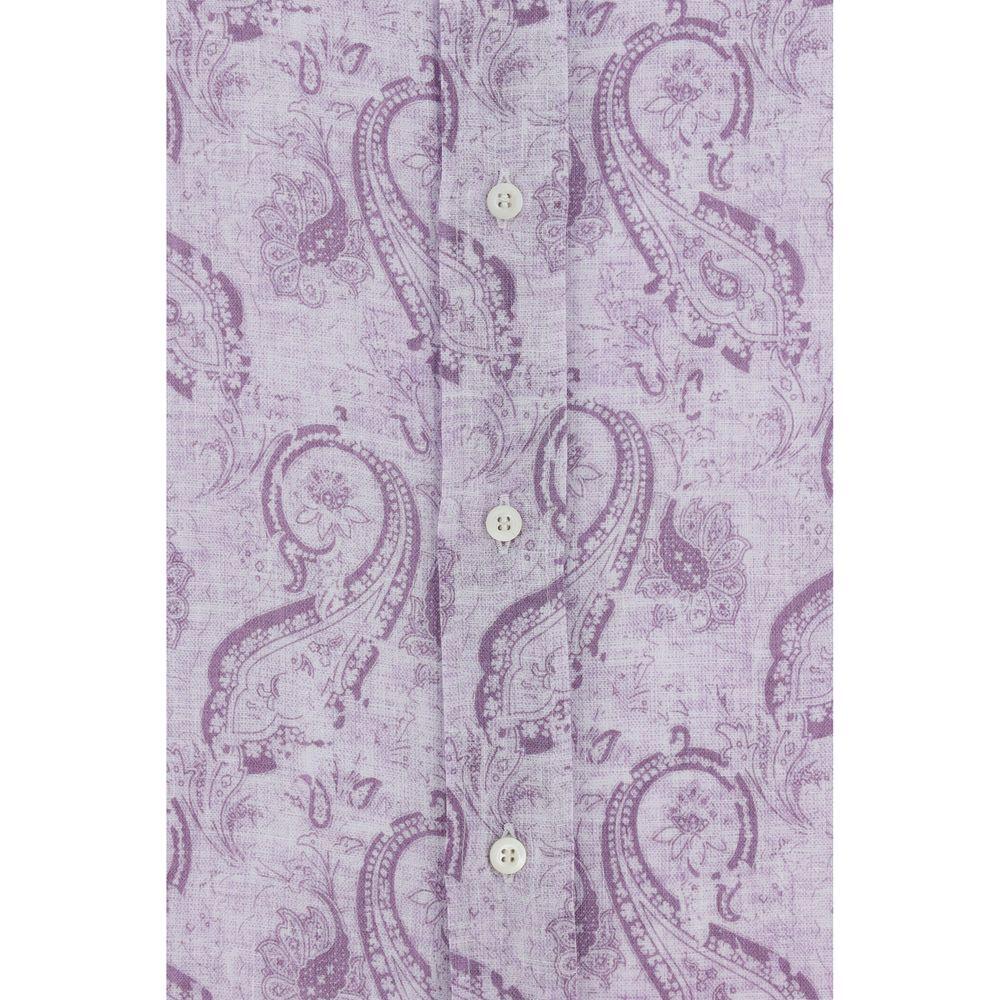 Brunello Cucinelli Paisley design Shirt BR-MM6881718C002-XXL