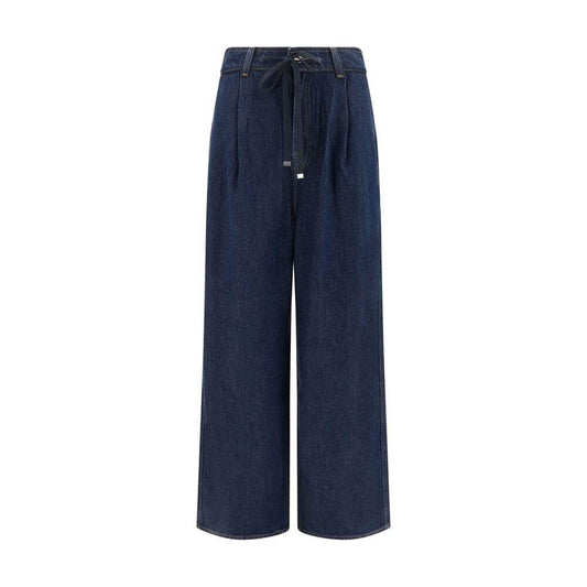 Tilda Women Jeans by 7For with drawstring waistband and pockets, showcasing modern style and comfort.