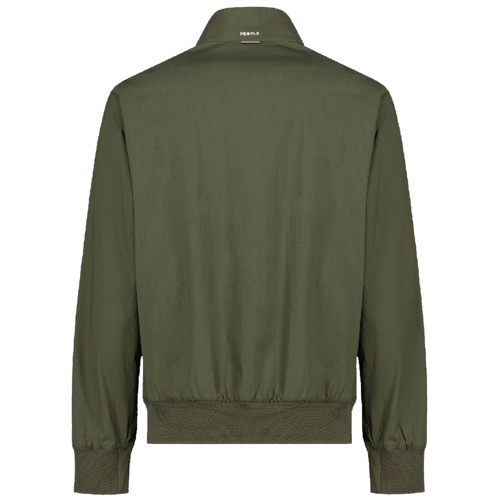 People Of Shibuya Verde Polyester Men's Jacket