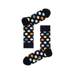 Happy Socks Black Cotton Sock HA-7673100009-36-40