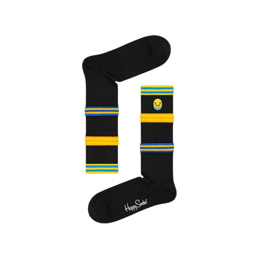 Happy Socks Black Cotton Tights & Sock
