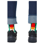 Happy Socks Green Cotton Sock HA-13142000148-41-46