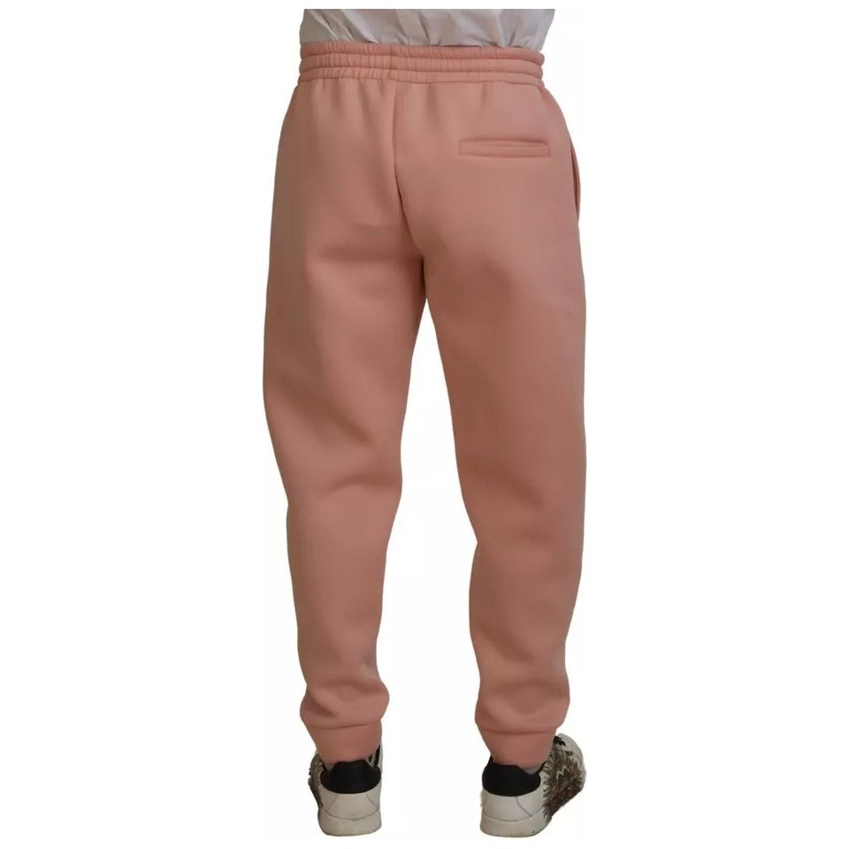 Dolce & Gabbana Pink Polyester Sweatpants Jogger Pants PAN74786-48
