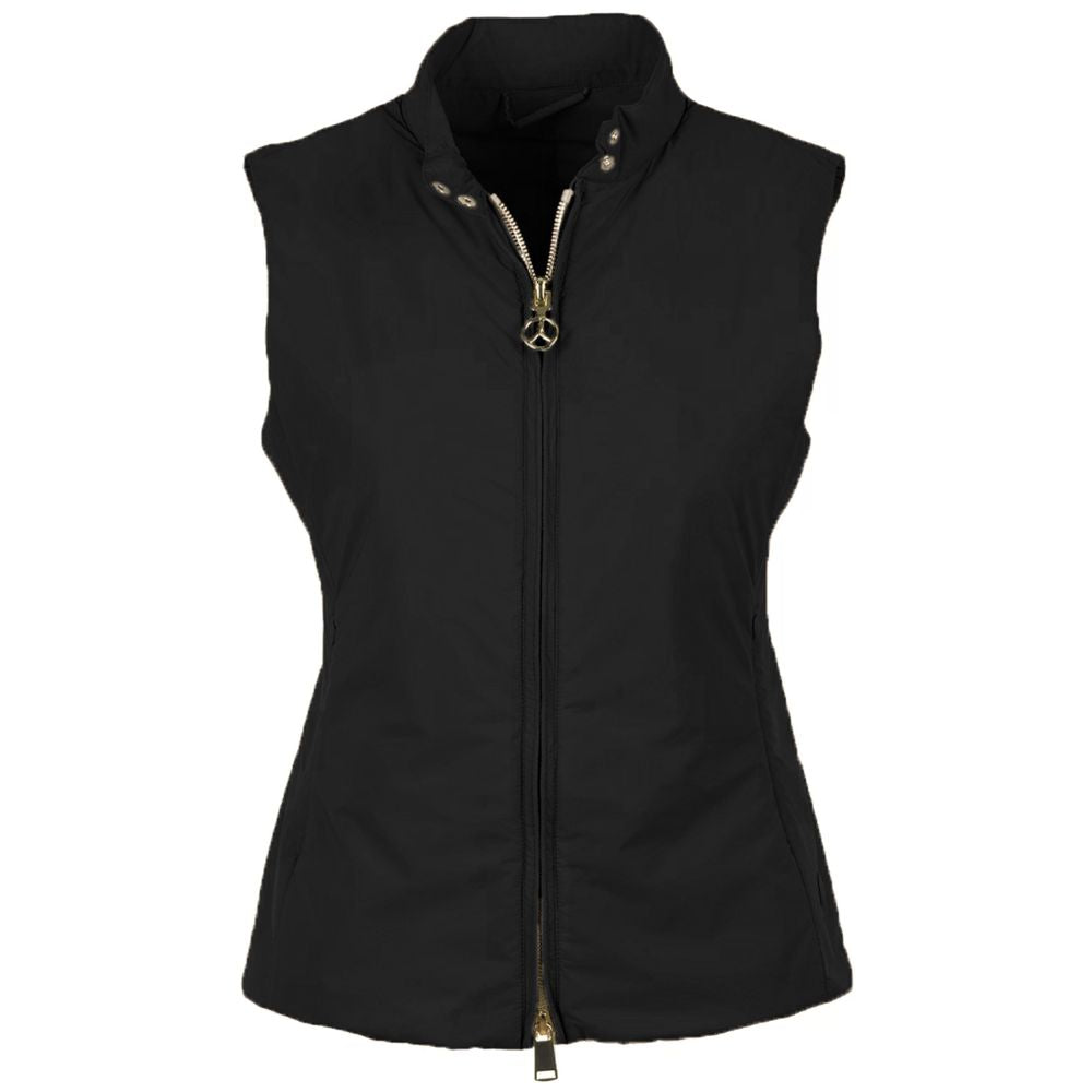 People Of Shibuya Black Nylon Women's Vest