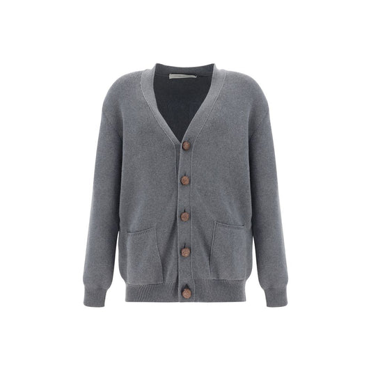 Golden Goose Gray Cotton Cardigan