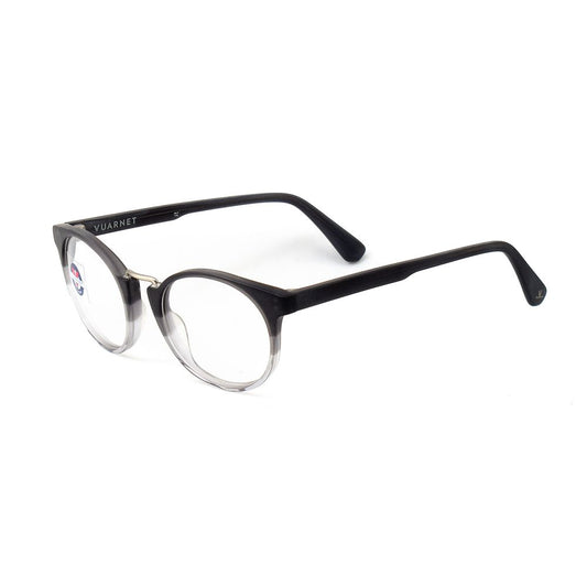 Vuarnet Gray Acetate Frames for women with flexible-optique pins, size 45/12/140mm, made from high-quality acetate material.