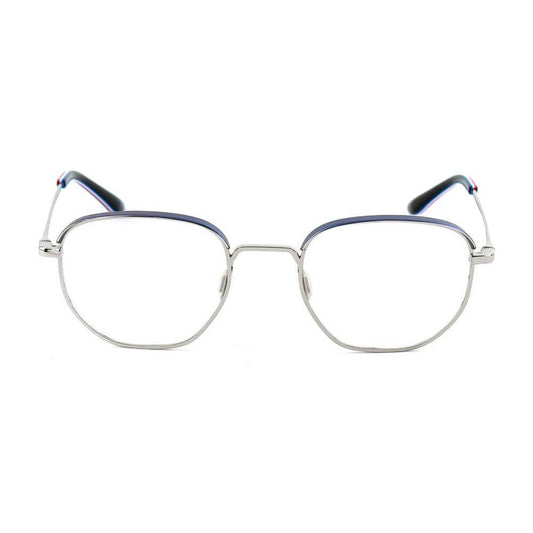Vuarnet Gray Stainless Steel Sunglasses, model VL19220003, featuring blue accents and dimensions 51/22/145mm.