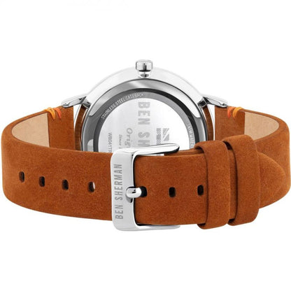 Ben Sherman Brown Fabric Dress Watch