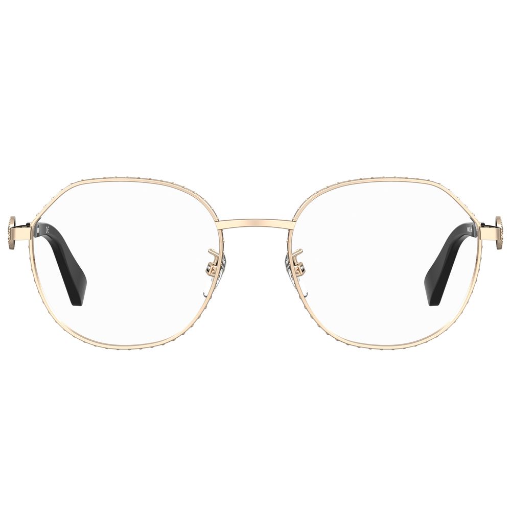 Moschino Rose Gold Metal Glasses (Frames)