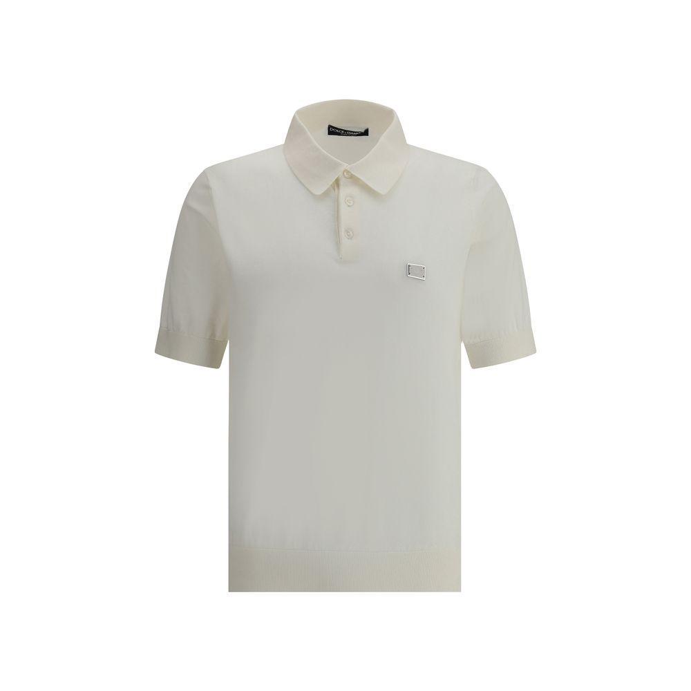 Dolce & Gabbana Logoed Polo Shirt DO-GXZ02TJBCE9W0111-IT50 | L