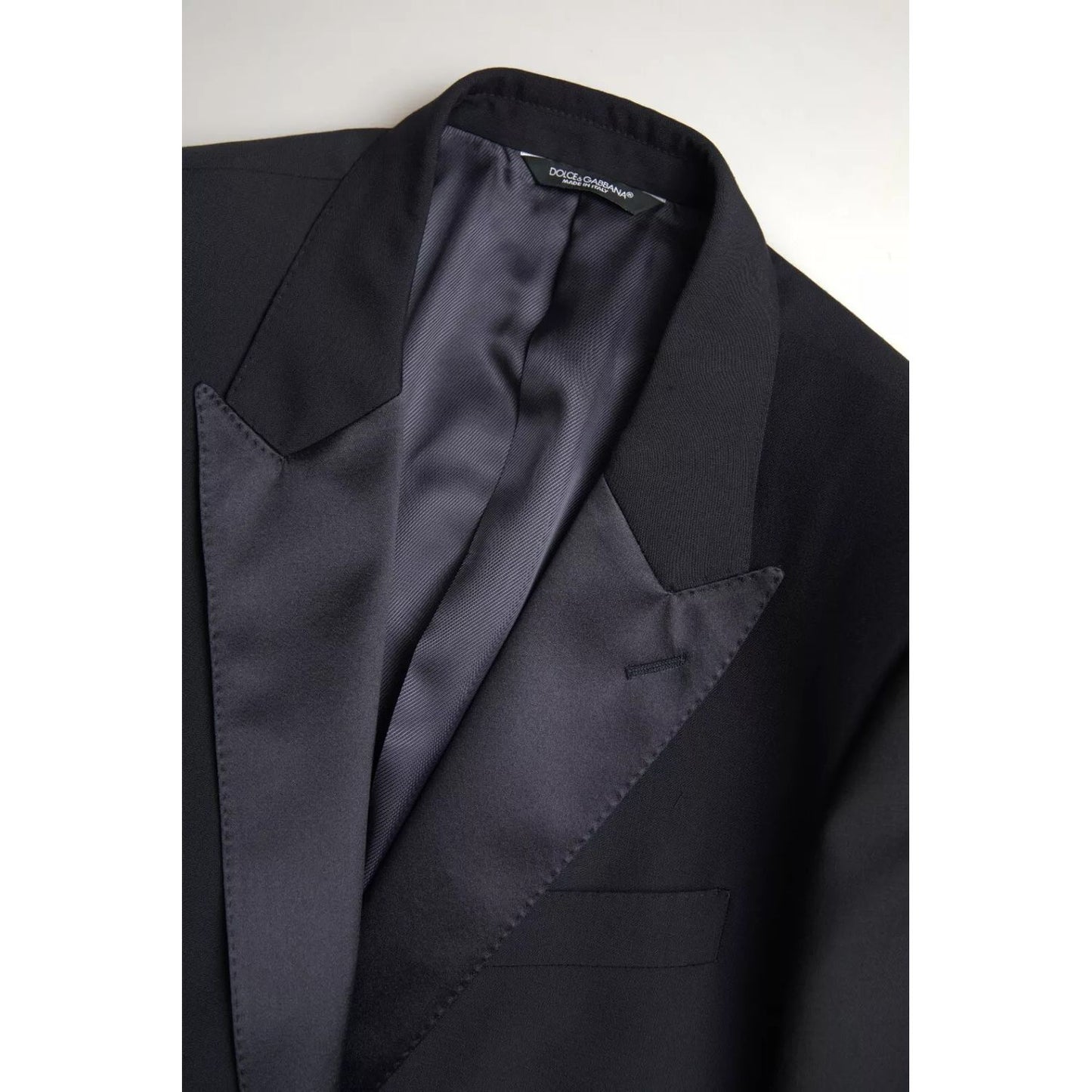 Dolce & Gabbana Blue 3 Piece Single Breasted MARTINI Suit