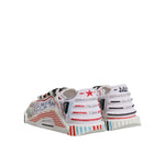 Dolce & Gabbana Multicolor Suede Fabric NS1 Sneakers Shoes