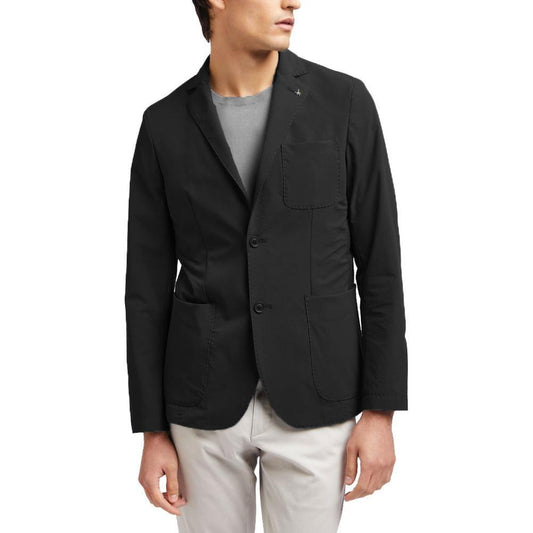AT.P.CO Black Polyamide Blazer