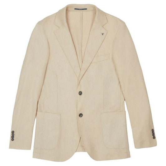 AT.P.CO Beige Linen Blazer