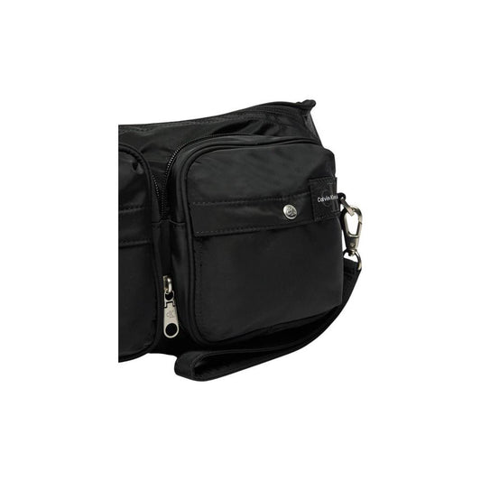 Calvin Klein Jeans Black Recycled Polyester Bag