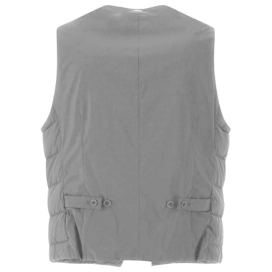 Herno Gray Nylon Vest HE-14698-IT44 | XS