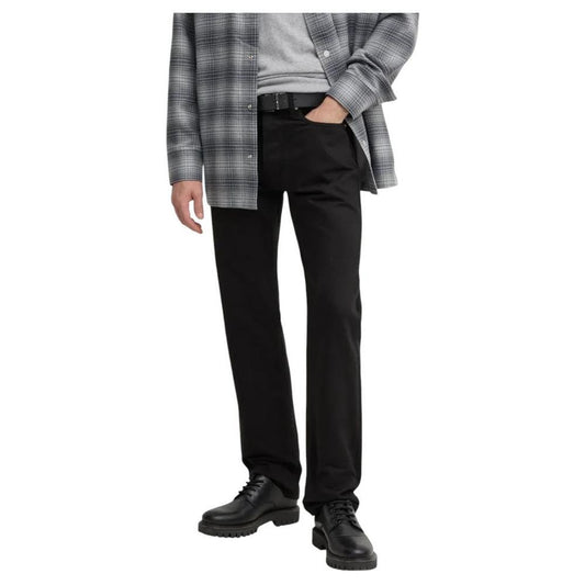 Calvin Klein Jeans Black Cotton Relaxed Fit Jean CA-16498000009-W31 | L32