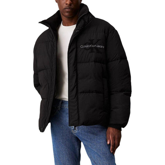 Calvin Klein Jeans Black Recycled Polyamide Jackets & Coat CA-16508500009-IT48 | L