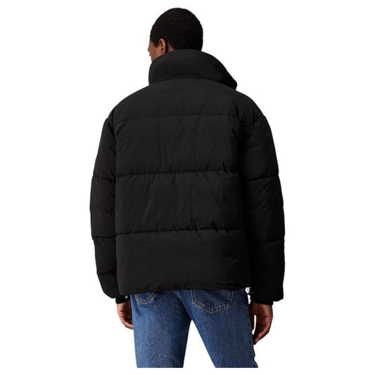 Calvin Klein Jeans Black Recycled Polyamide Jackets & Coat CA-16508500009-IT48 | L