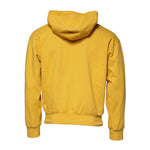Dolce & Gabbana Yellow Logo Full Zip Hooded Sweatshirt Sweater