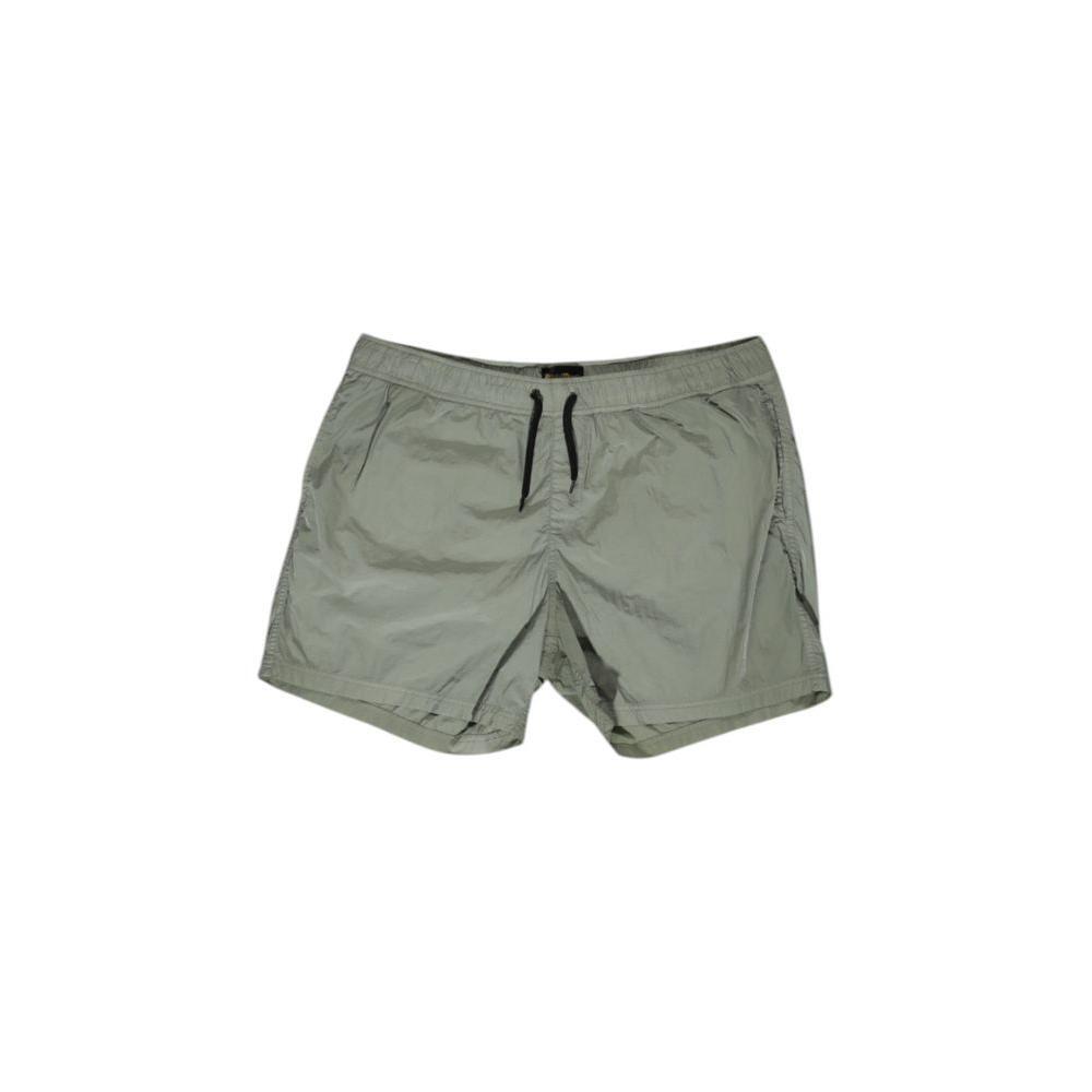 Refrigiwear Green Nylon Swim Short RE-15820002482-3XL