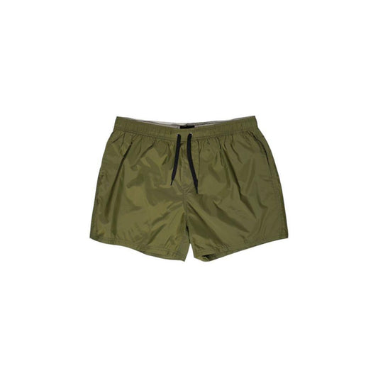 Refrigiwear Green Polyester Swim Short RE-15819900149-3XL