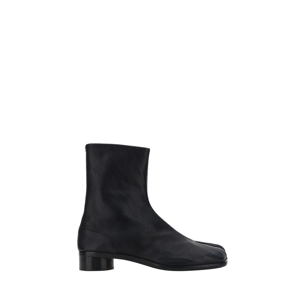 Margiela Black Camel Hair Boots