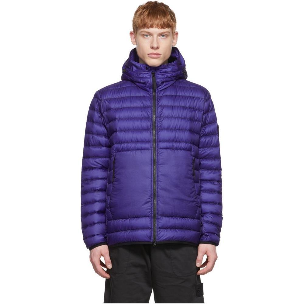Stone Island Purple Nylon Jacket ST-14732-XXL