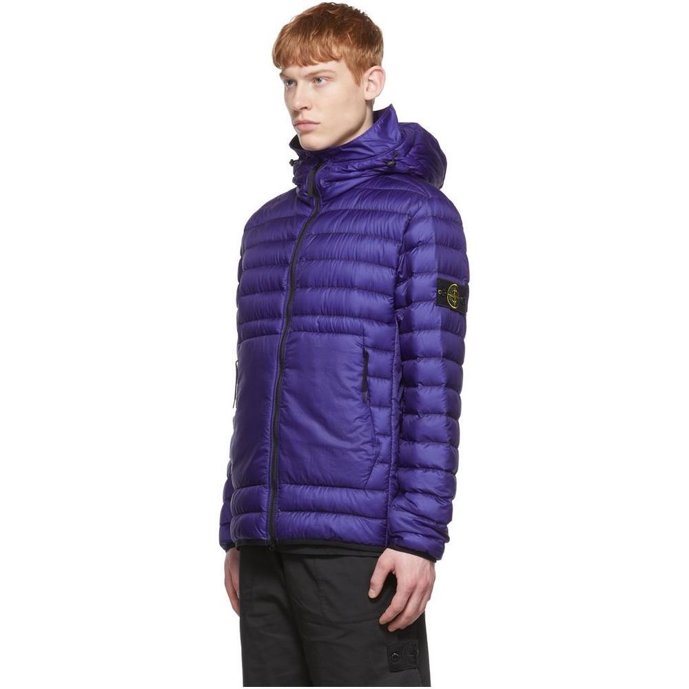 Stone Island Purple Nylon Jacket ST-14732-XXL