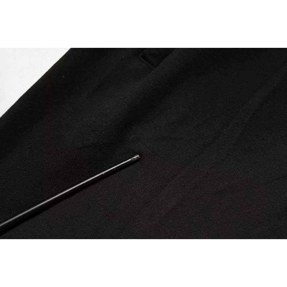 Dolce & Gabbana Black Cotton Jogger Jogging Pants