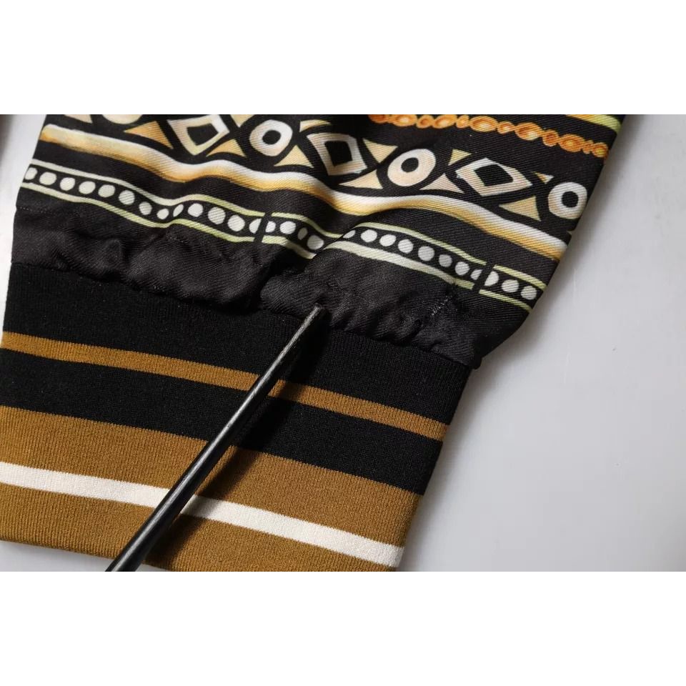 Dolce & Gabbana Multicolor NAPOLEON Jogger Sweatpants Pants