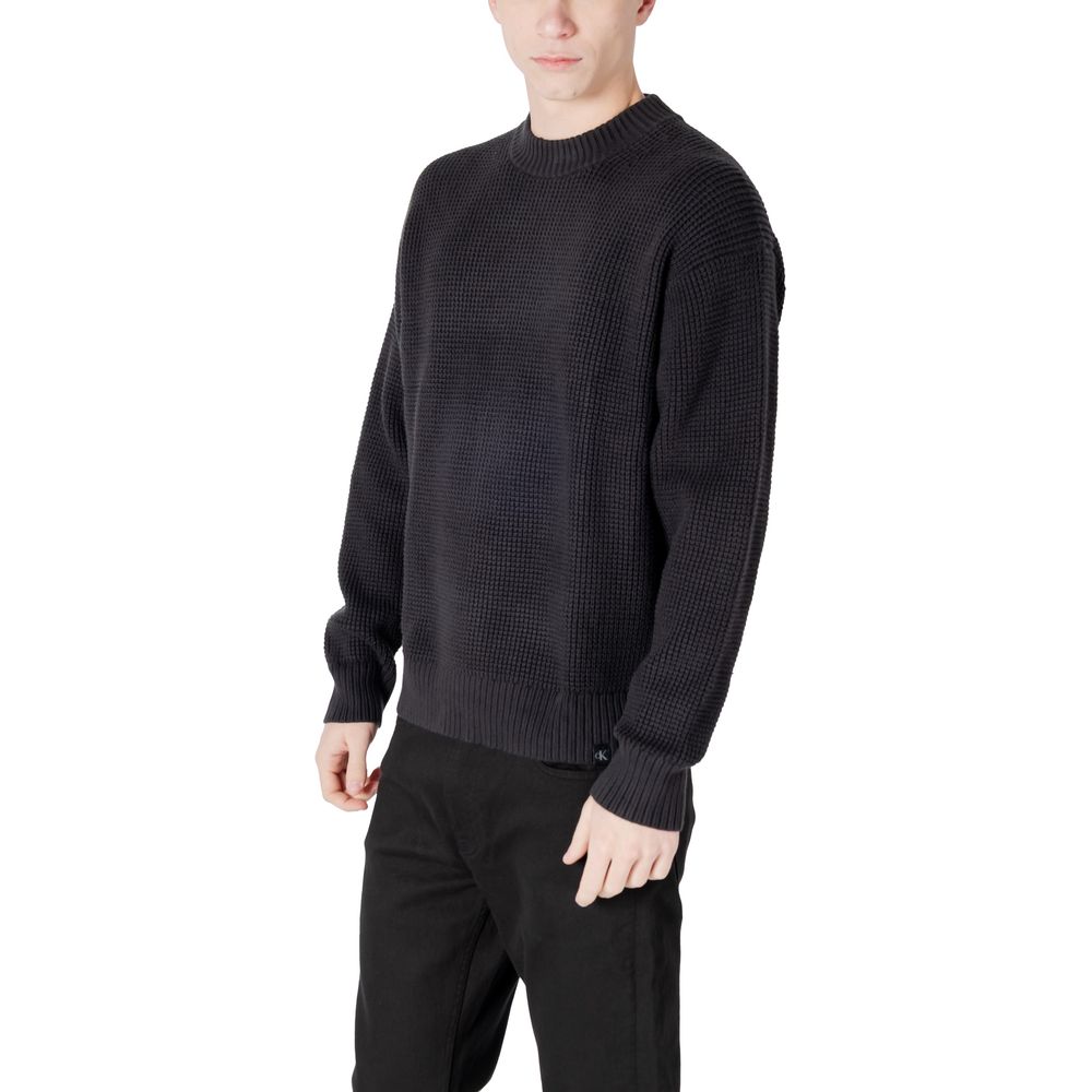 Calvin Klein Jeans Black Organic Cotton Sweatshirt