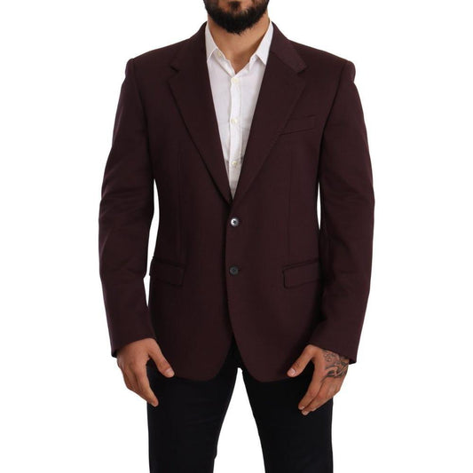 Dolce & Gabbana Purple Cotton Blazer DO-1027-IT50 | L