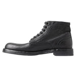 Dolce & Gabbana Black Leather Boot DO-1068-EU44/US11