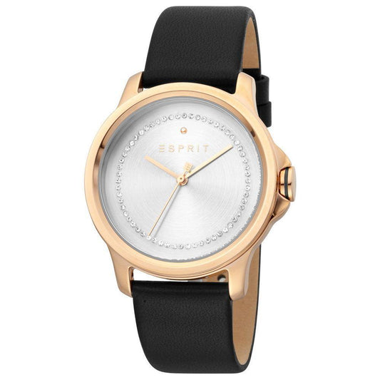 Esprit Rose Gold Leather Watch ES-1006
