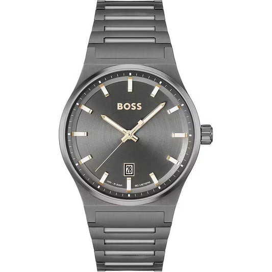Hugo Boss Gray Stainless Steel Watch