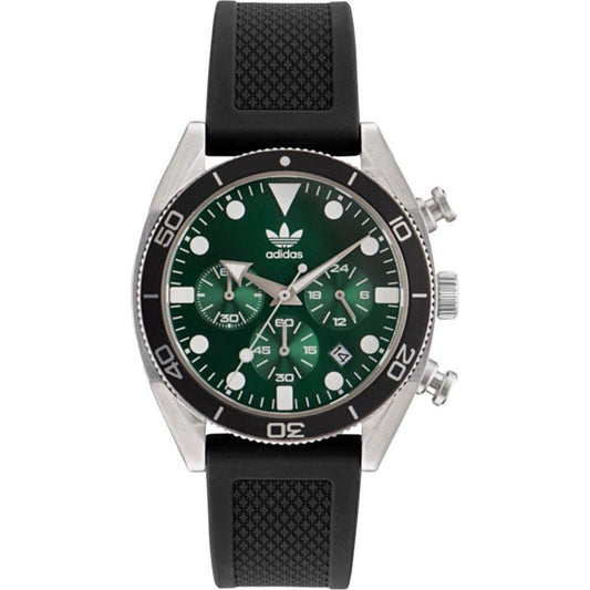 Adidas Black Synthetic Sport Watch