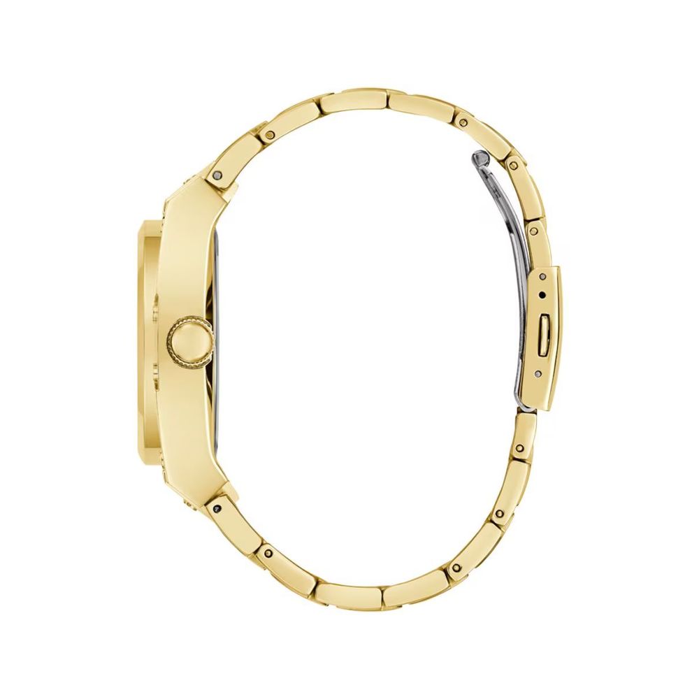 Guess Gold Stainless Steel Dress Watch