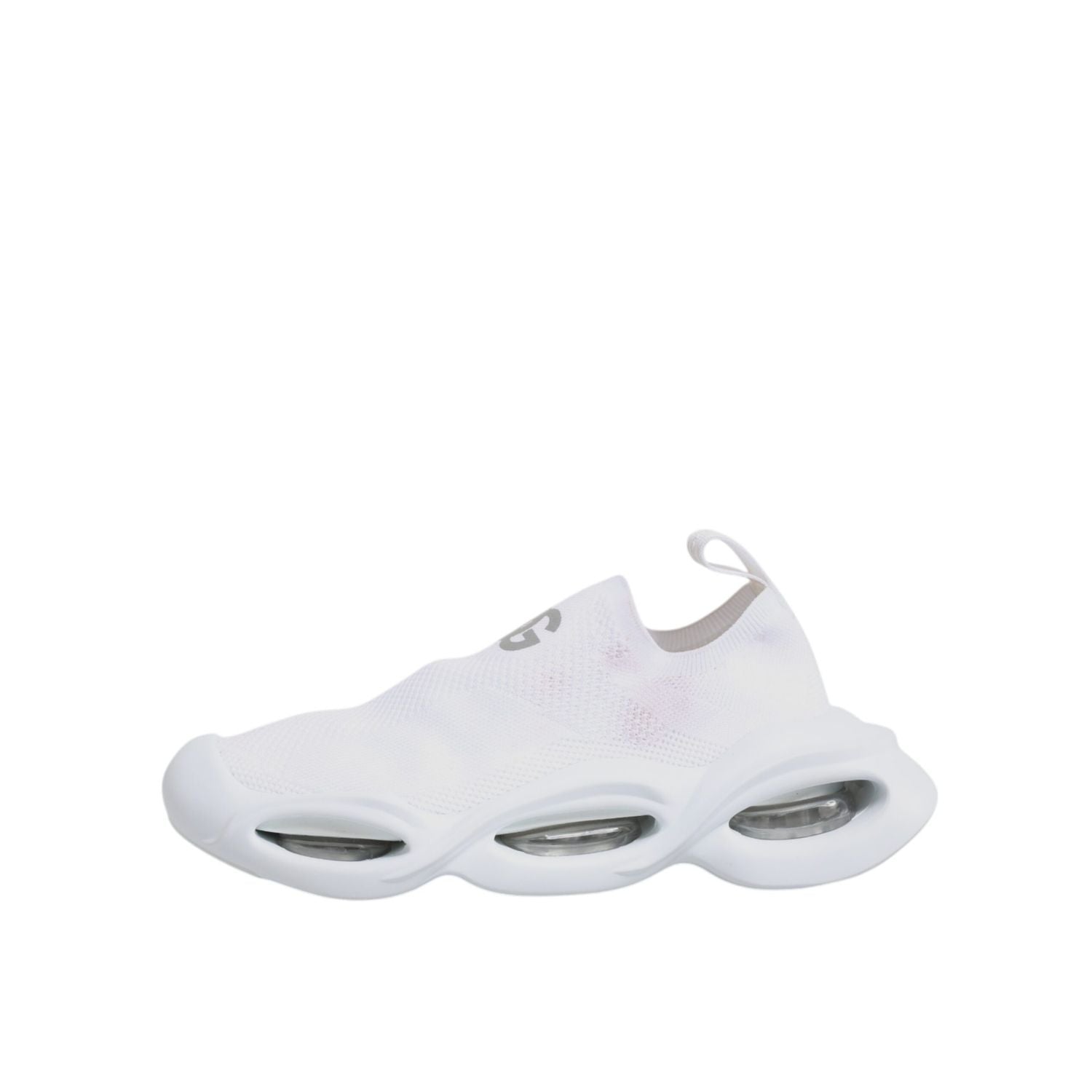 Dolce & Gabbana White Slip On Wave Low Top Sneakers Shoes