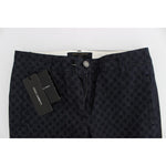 Dolce & Gabbana Chic Polka Dotted Capris Jeans Dolce & Gabbana Black