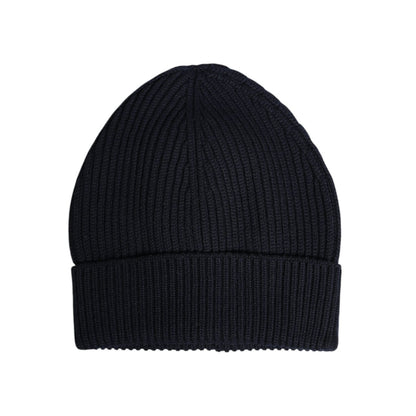 Dolce & Gabbana Black Cashmere Knitted Winter Beanie Hat